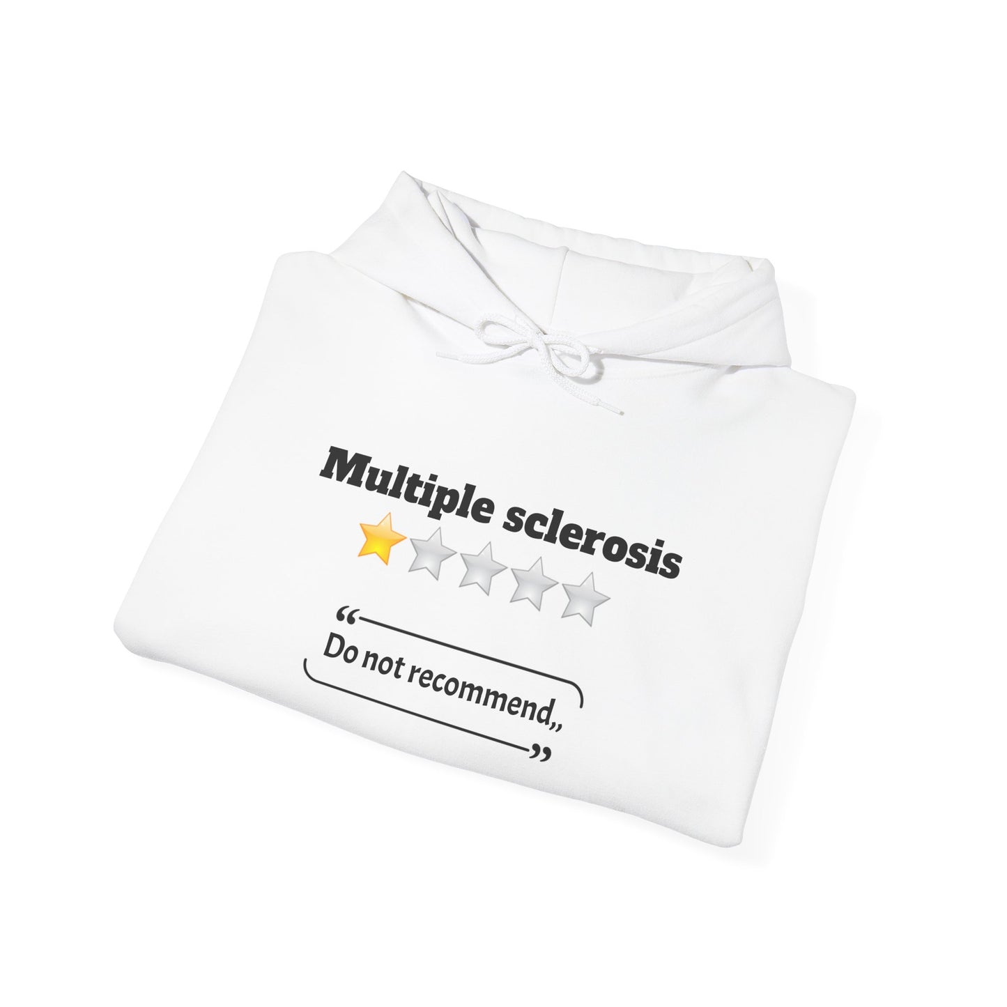 Unisex Hooded Sweatshirt - Sclerosis Awareness with Humor