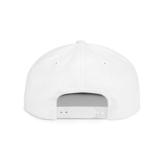 Ladybug Logo Snapback Hat — Cute Red Ladybird Flat Bill Cap