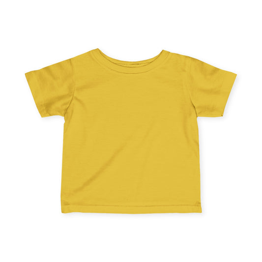 Infant Jersey Tee — Soft Baby T‑Shirt (Plain White)