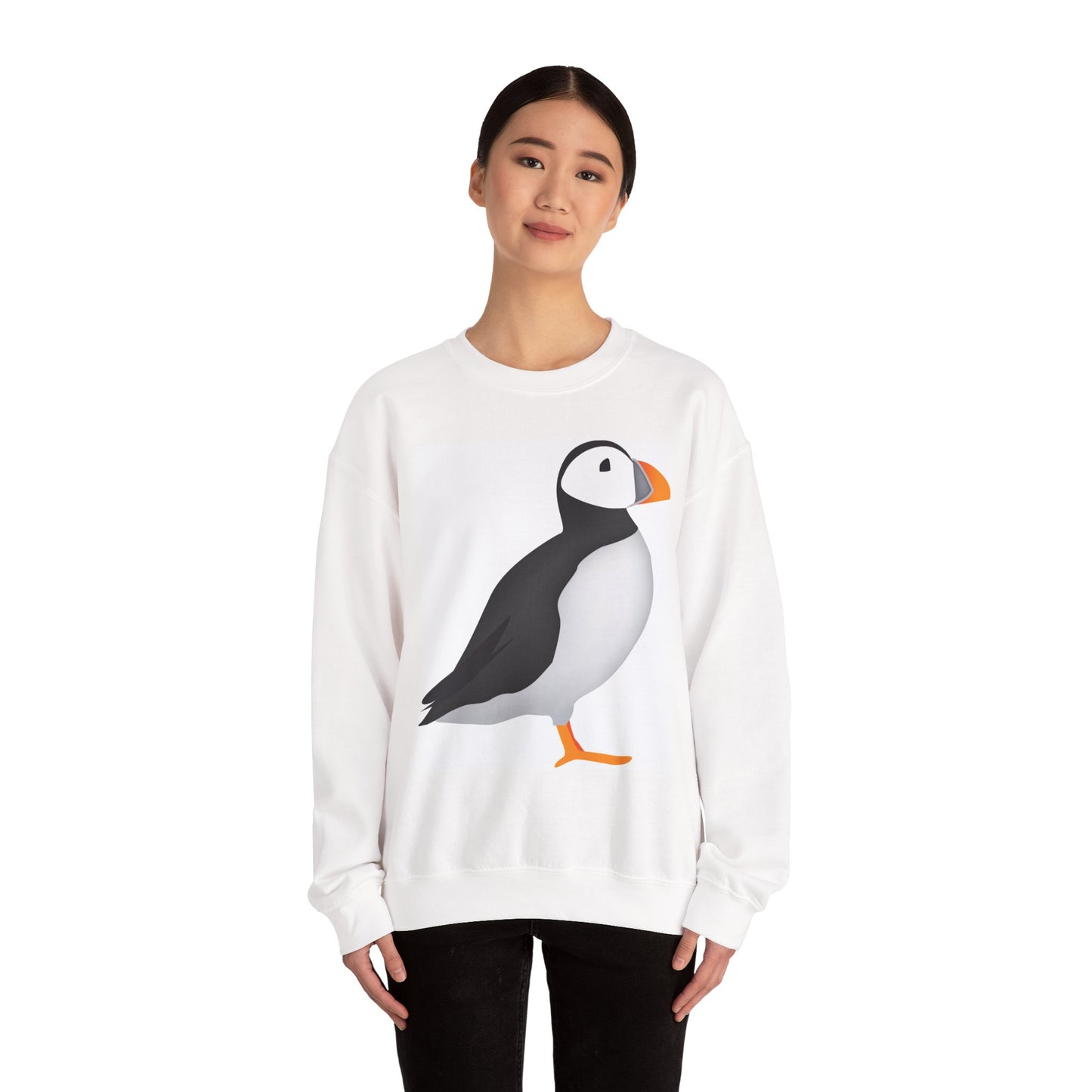Puffin Graphic Unisex Heavy Blend™ Crewneck Sweatshirt - Cozy & Stylish