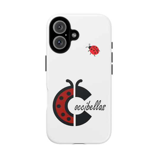 Ladybug Logo Tough Phone Case – Occibellas Protective iPhone Cover