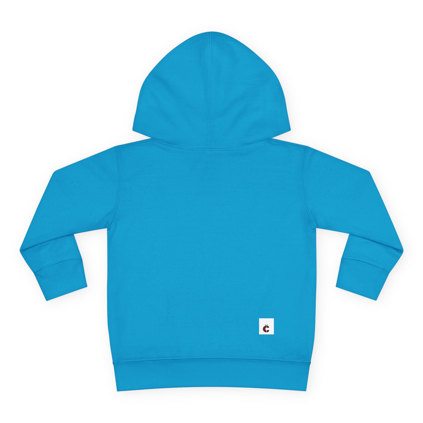 Toddler Fleece Hoodie — Cozy Plain White Pullover for Kids