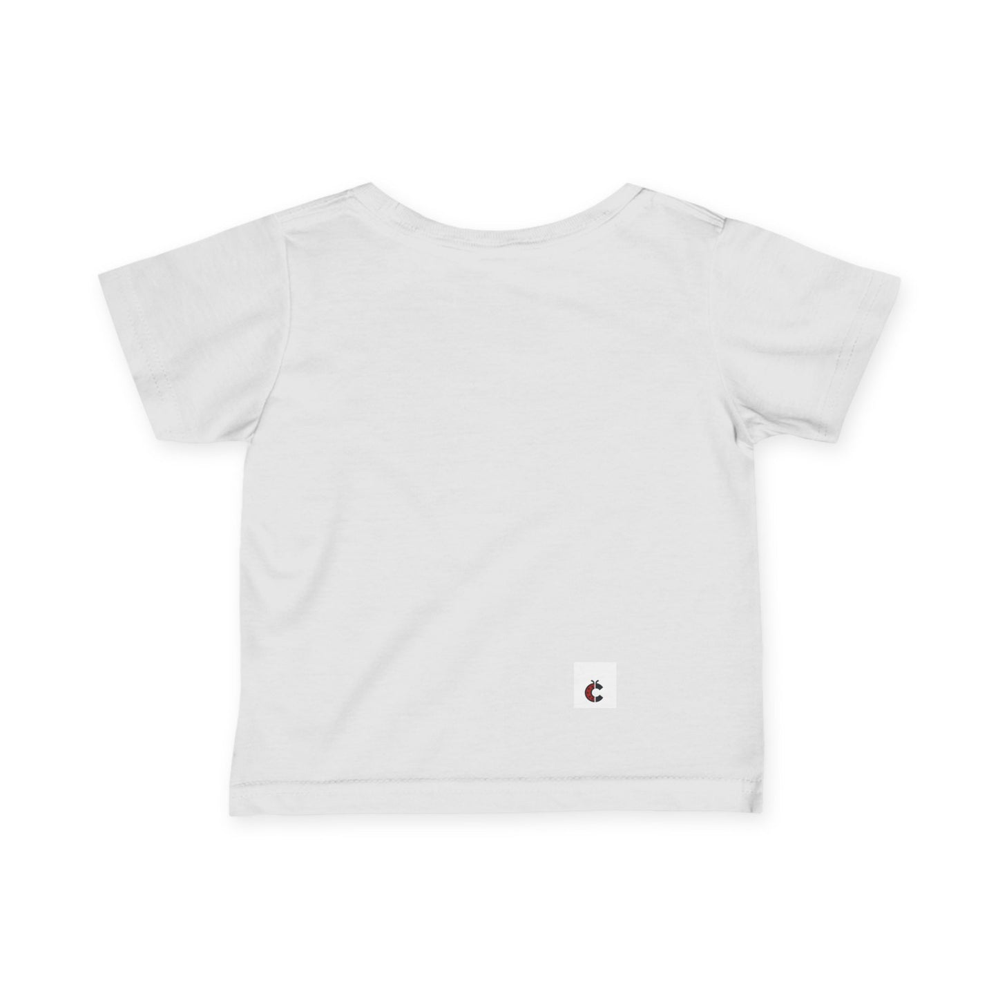 Infant Jersey Tee — Soft Baby T‑Shirt (Plain White)