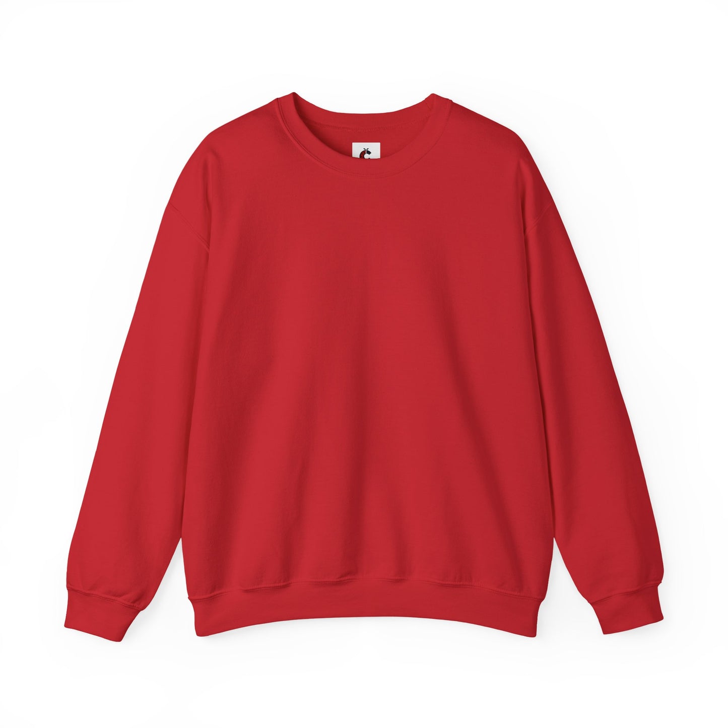 Classic White Crewneck Sweatshirt