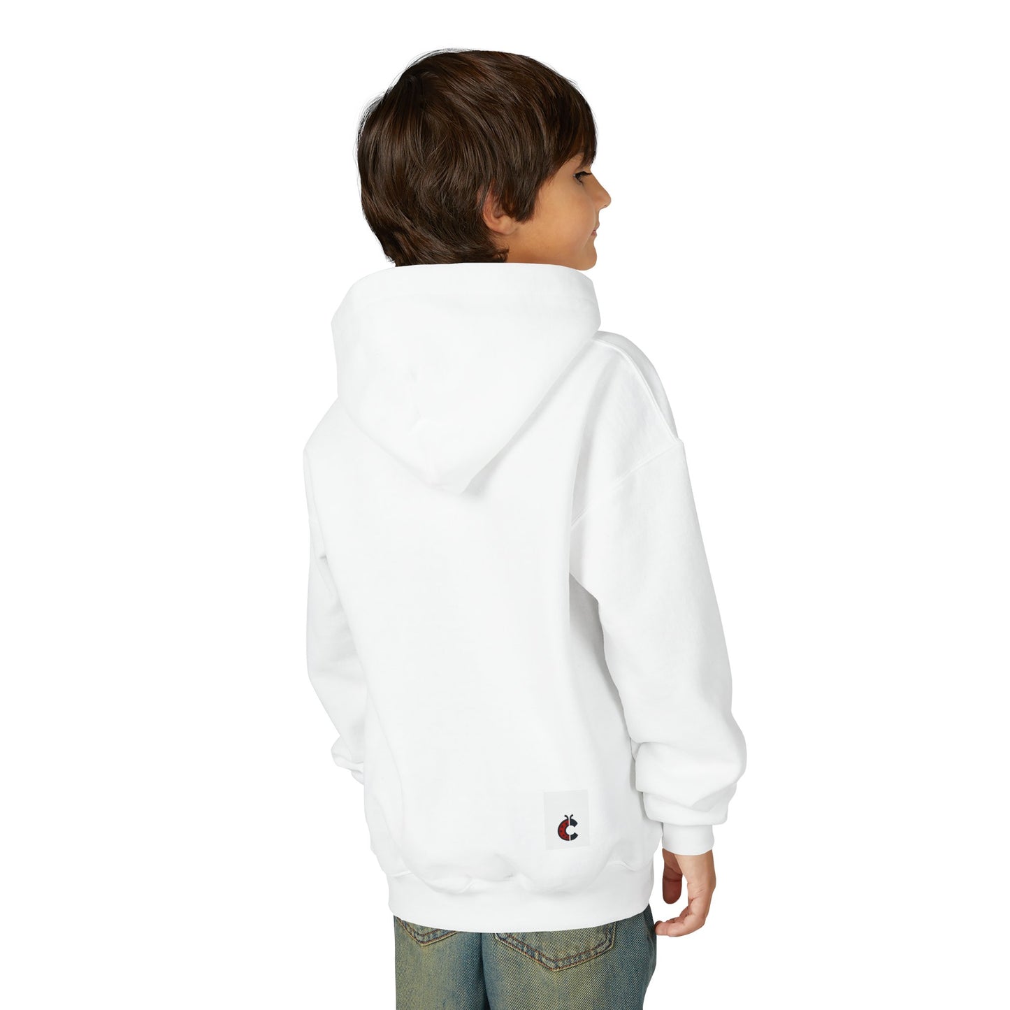 Youth Hoodie — Cozy Plain White Kids Pullover