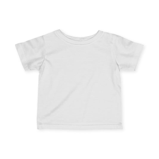Infant Jersey Tee — Soft Baby T‑Shirt (Plain White)