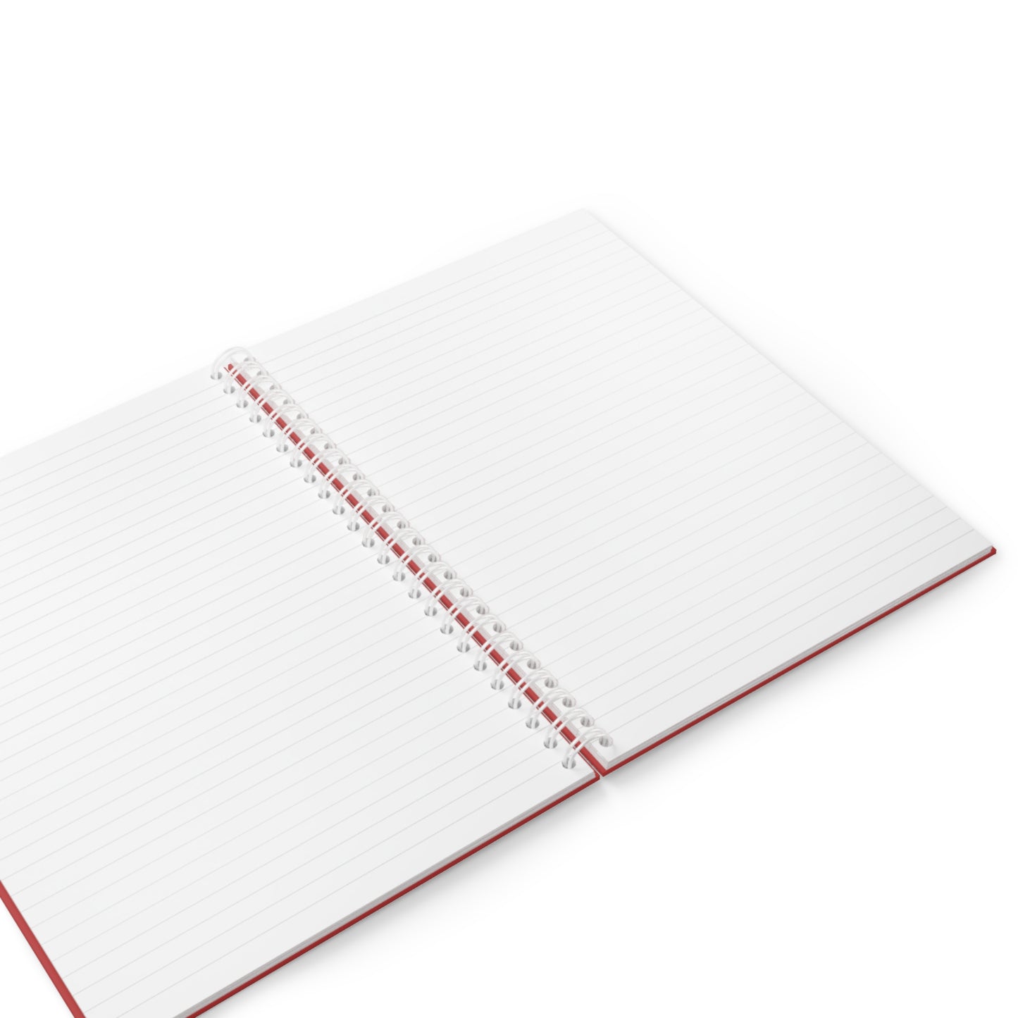Ladybug Logo Spiral Notebook — Red Occibellas Journal