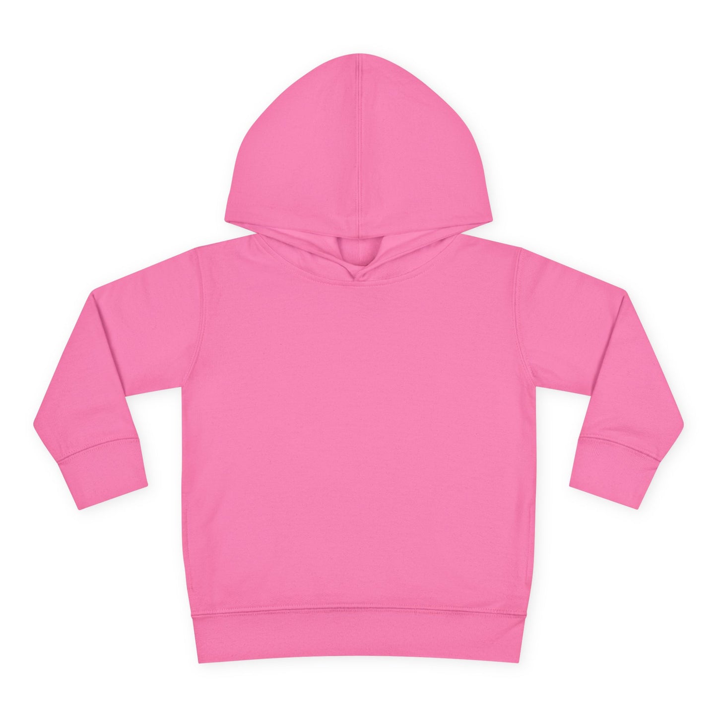 Toddler Fleece Hoodie — Cozy Plain White Pullover for Kids