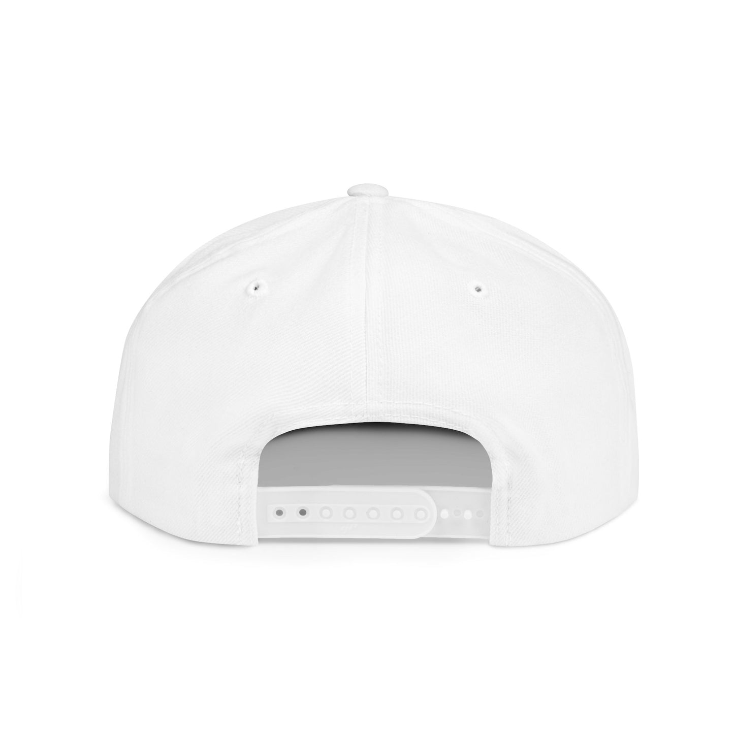 Ladybug Logo Snapback Hat — Cute Red Ladybird Flat Bill Cap