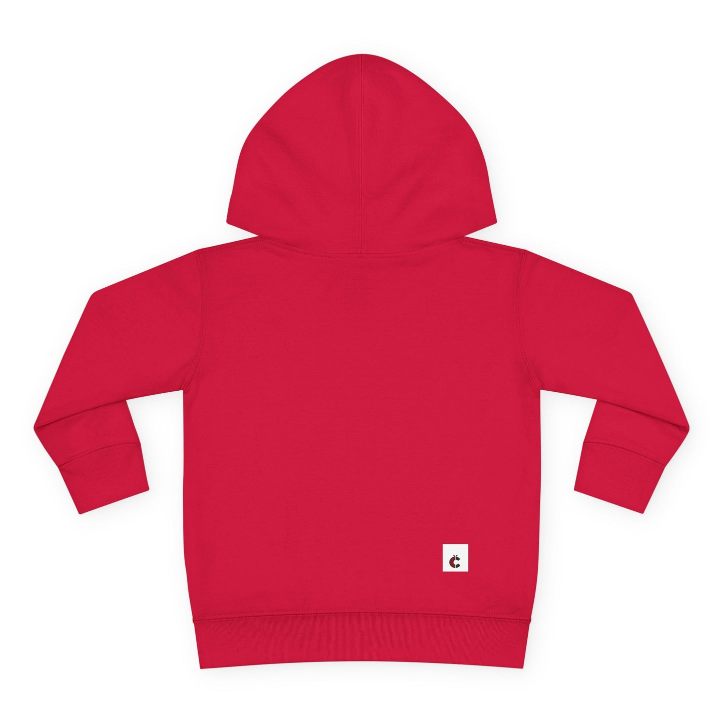 Toddler Fleece Hoodie — Cozy Plain White Pullover for Kids