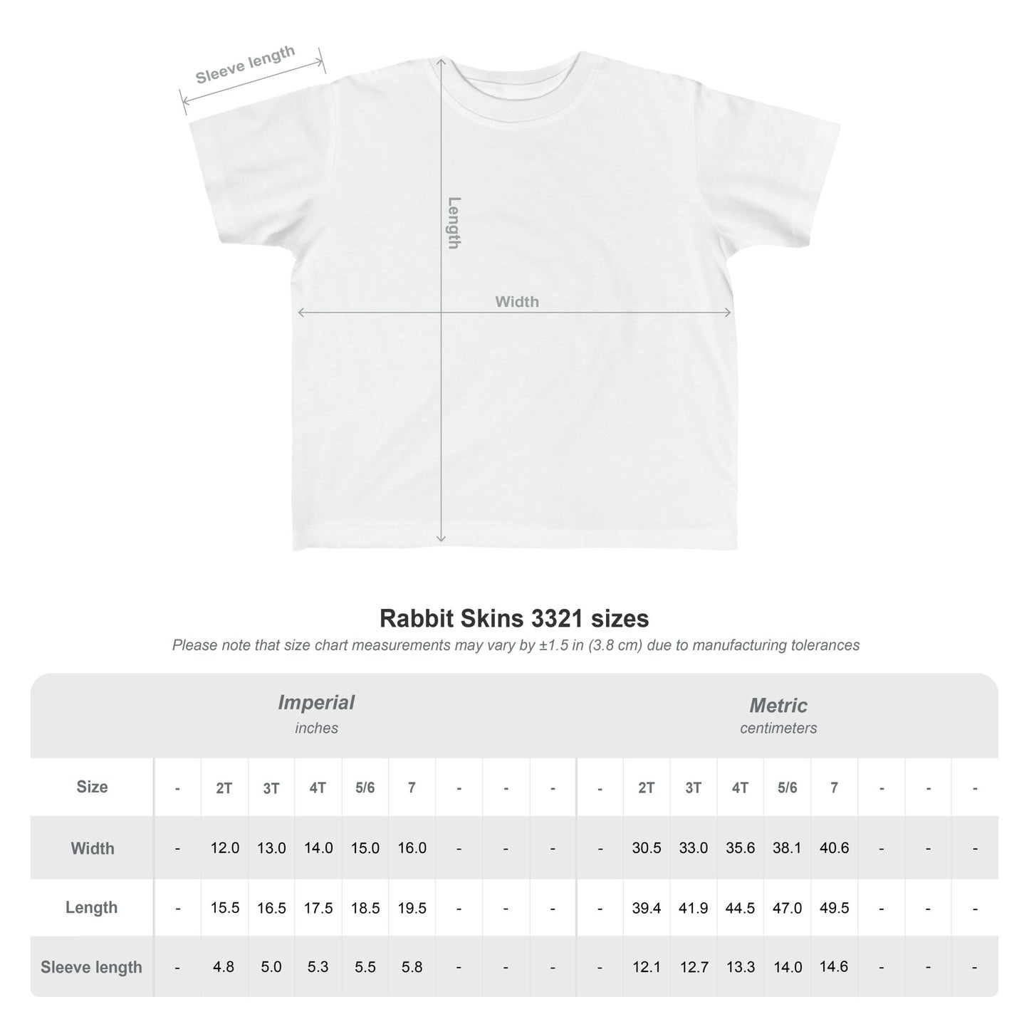 Toddler Tee — Soft Plain White Short-Sleeve Shirt for Babies & Toddlers