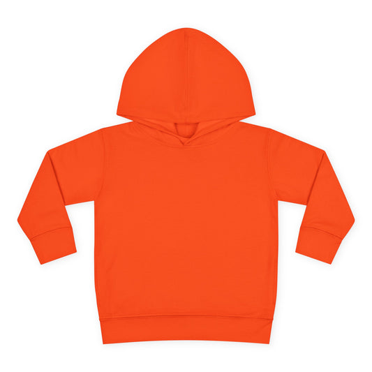 Toddler Fleece Hoodie — Cozy Plain White Pullover for Kids
