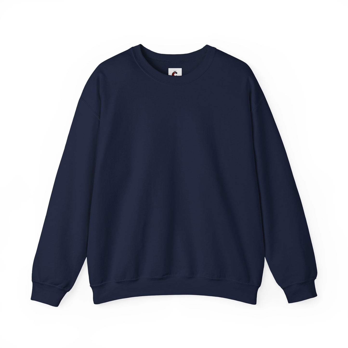 Classic White Crewneck Sweatshirt