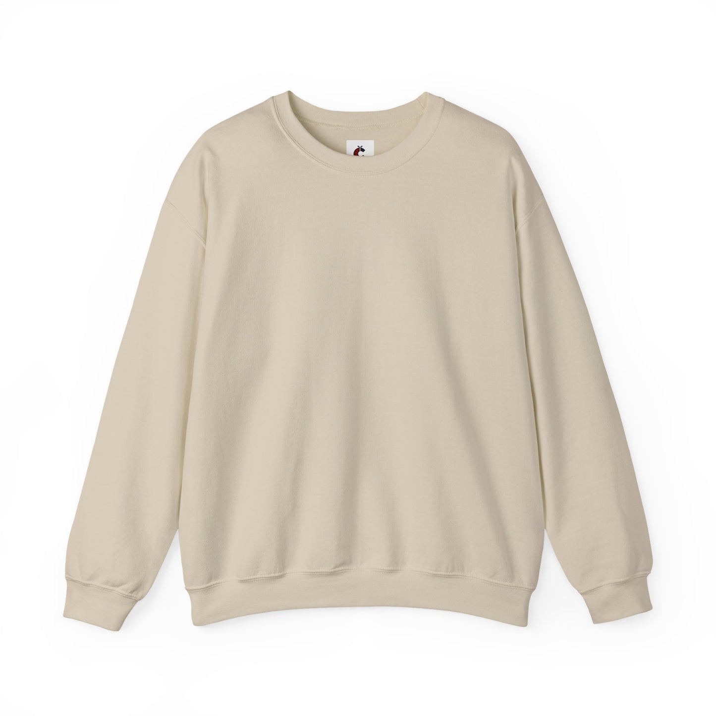Classic White Crewneck Sweatshirt