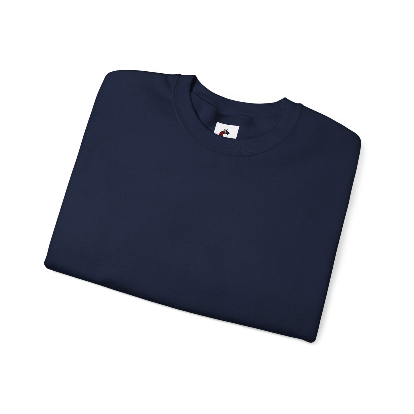 Classic White Crewneck Sweatshirt