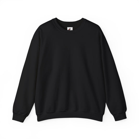 Classic White Crewneck Sweatshirt