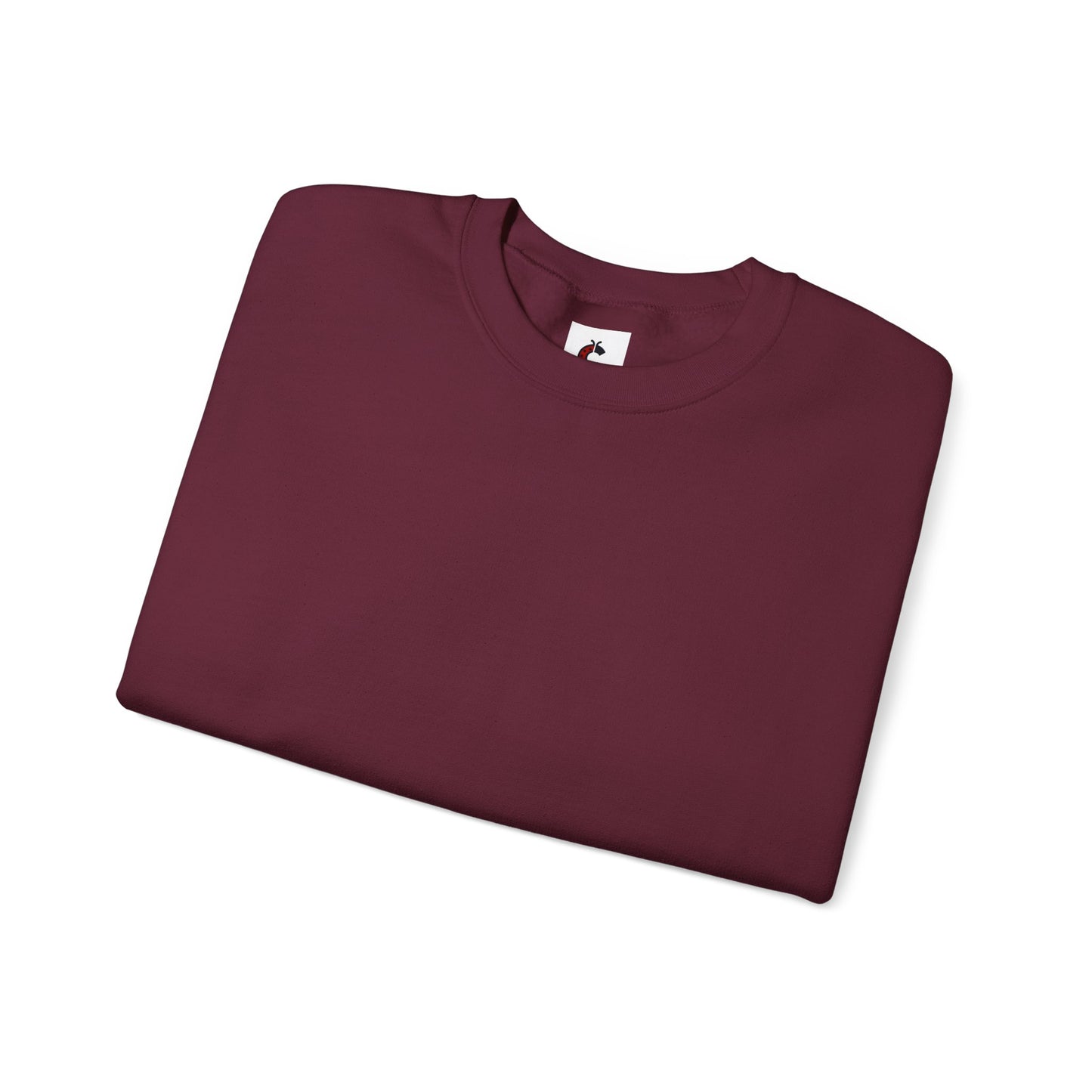 Classic White Crewneck Sweatshirt