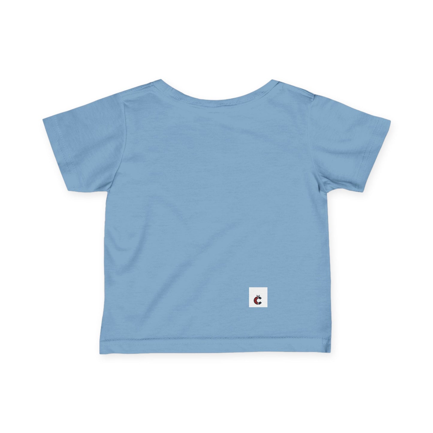 Infant Jersey Tee — Soft Baby T‑Shirt (Plain White)