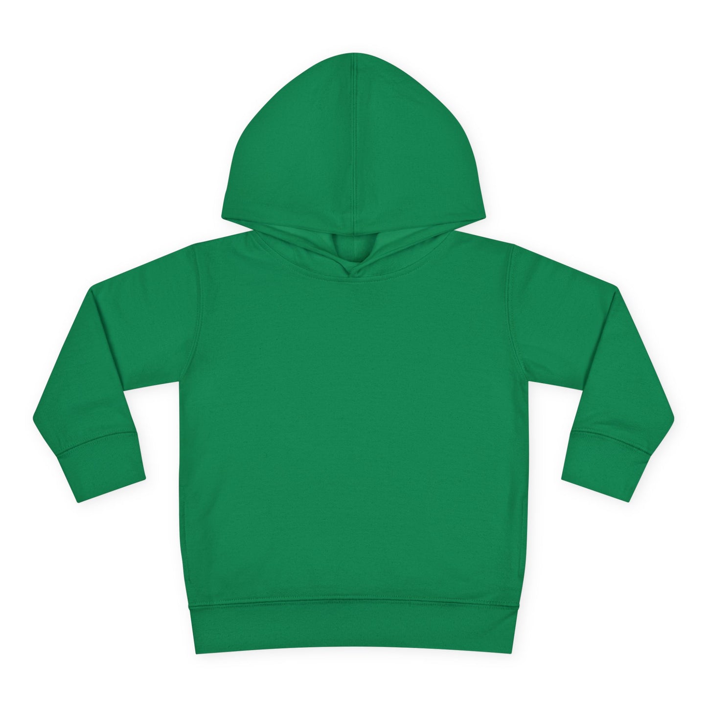 Toddler Fleece Hoodie — Cozy Plain White Pullover for Kids