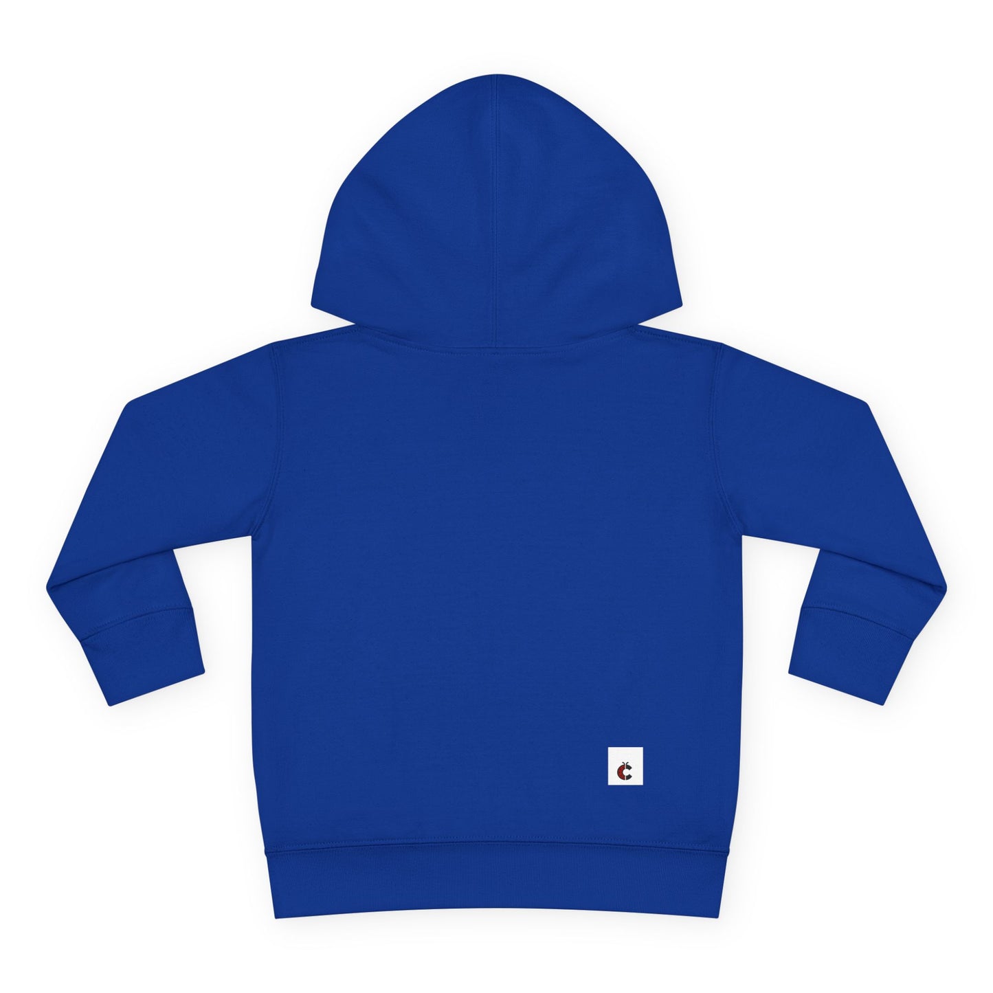 Toddler Fleece Hoodie — Cozy Plain White Pullover for Kids