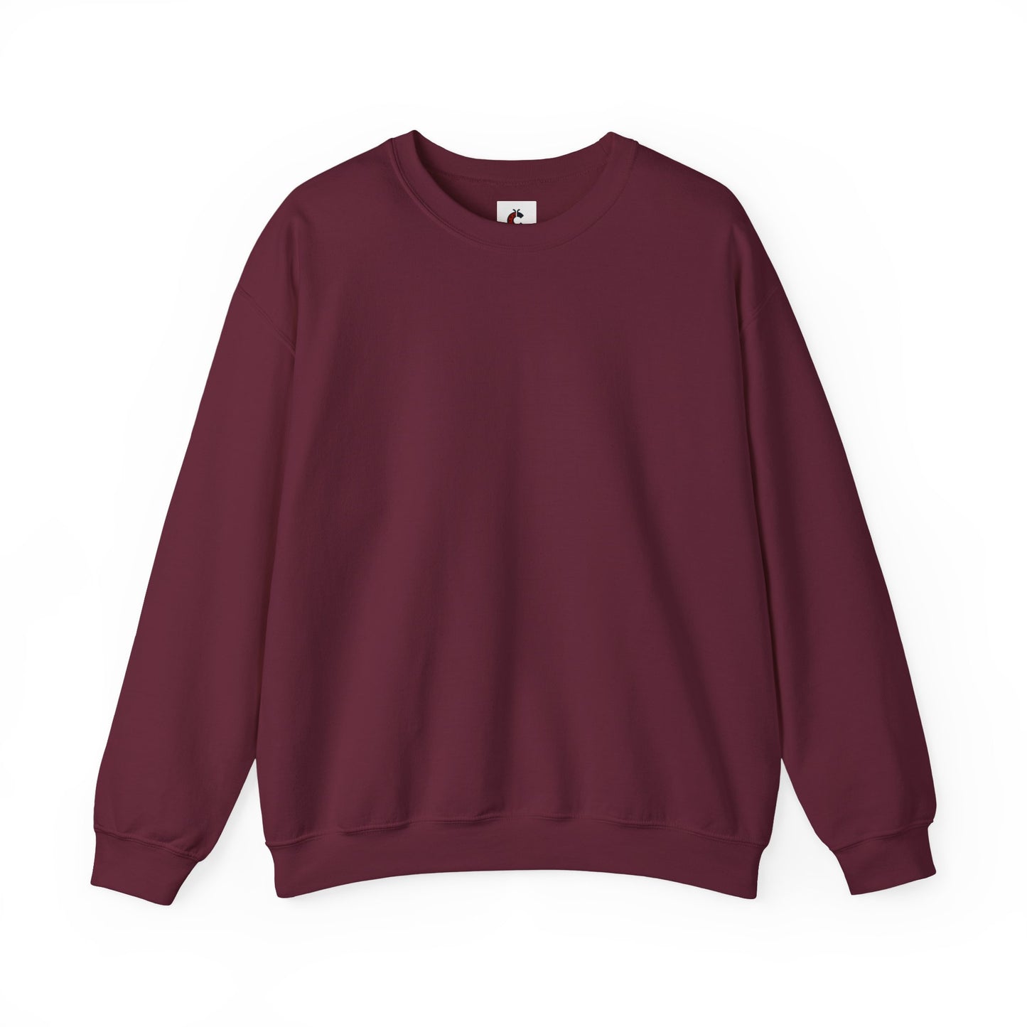 Classic White Crewneck Sweatshirt