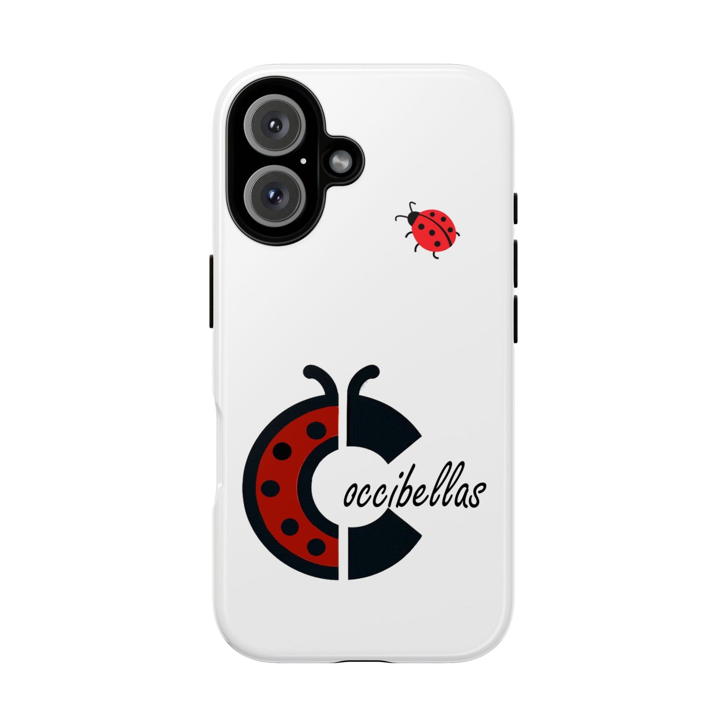 Ladybug Logo Tough Phone Case – Occibellas Protective iPhone Cover