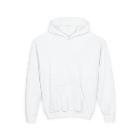 Youth Hoodie — Cozy Plain White Kids Pullover