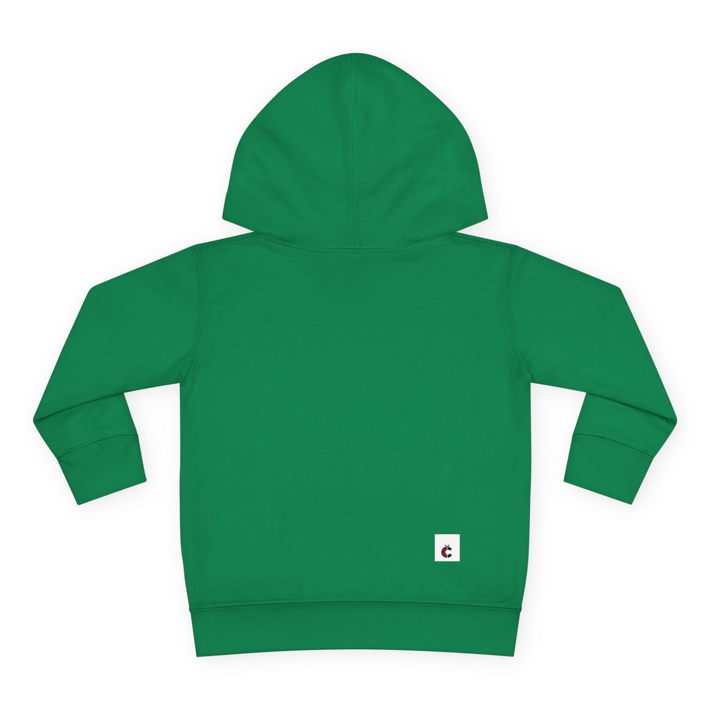 Toddler Fleece Hoodie — Cozy Plain White Pullover for Kids