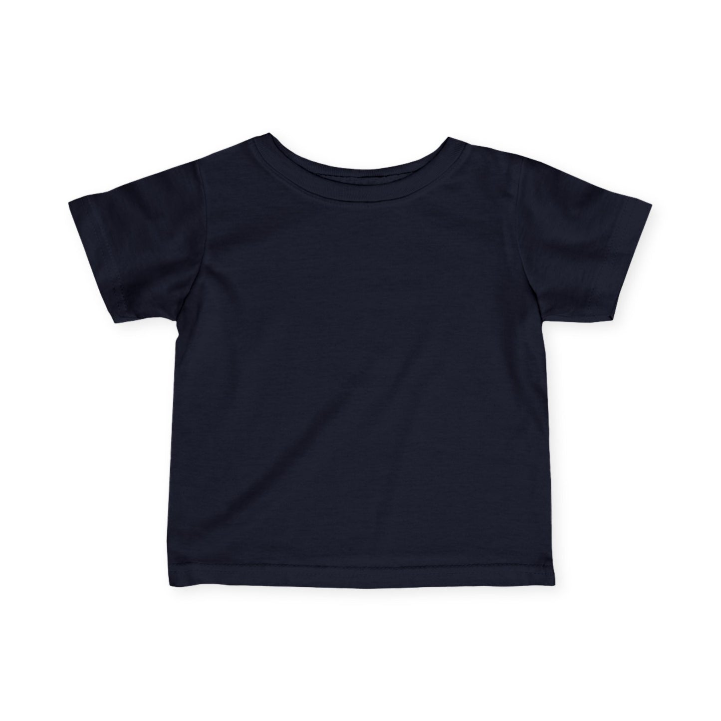 Infant Jersey Tee — Soft Baby T‑Shirt (Plain White)