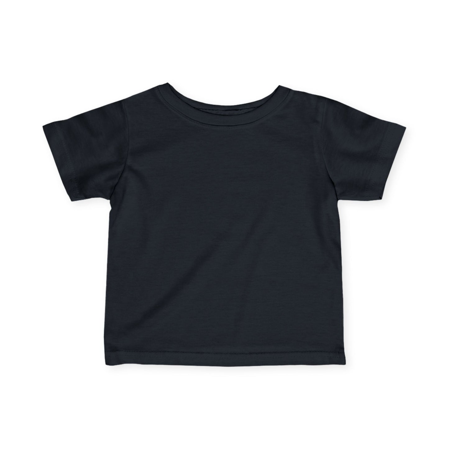 Infant Jersey Tee — Soft Baby T‑Shirt (Plain White)