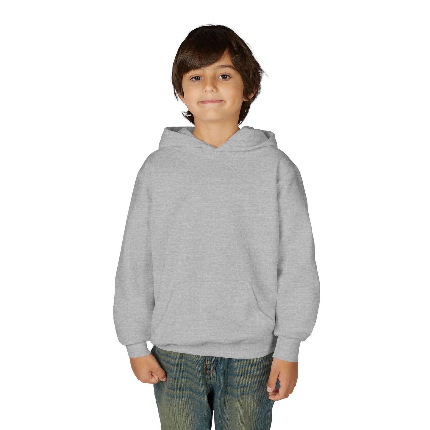 Youth Hoodie — Cozy Plain White Kids Pullover
