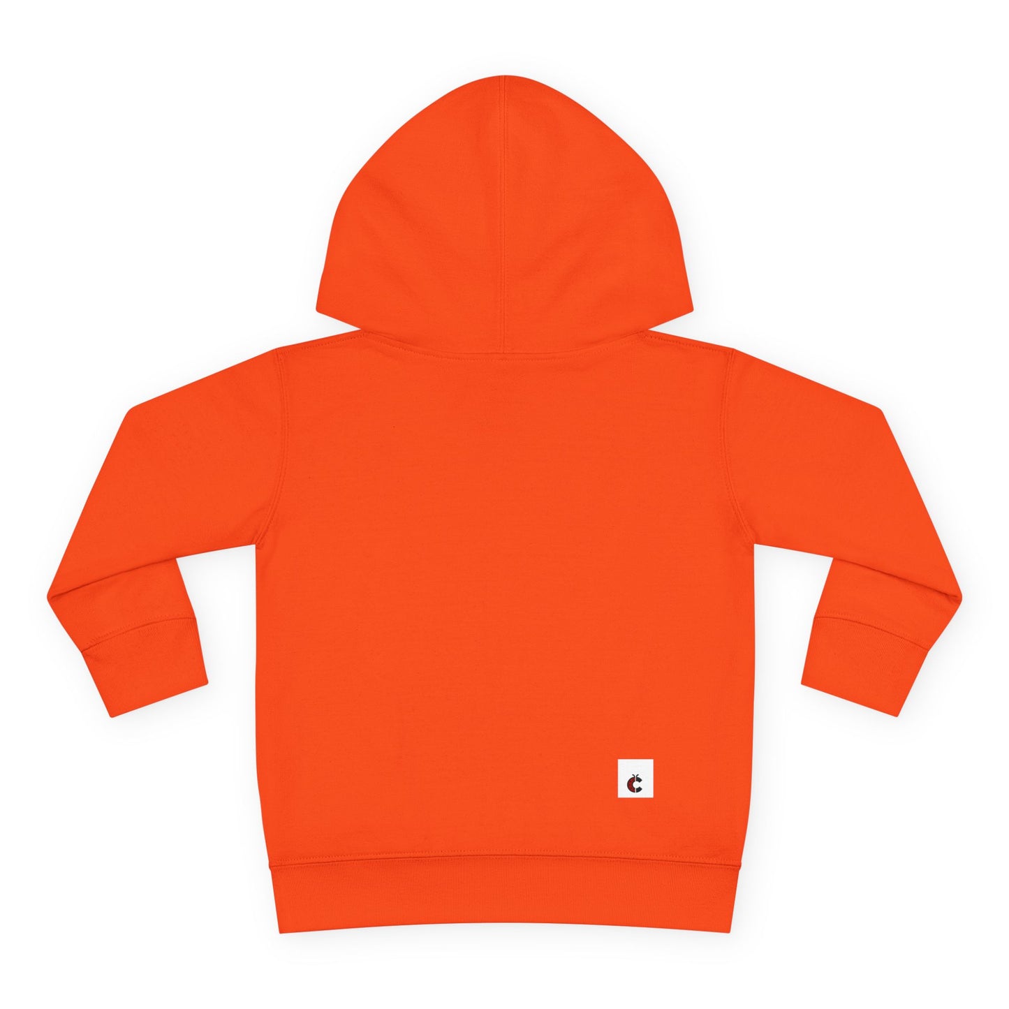 Toddler Fleece Hoodie — Cozy Plain White Pullover for Kids