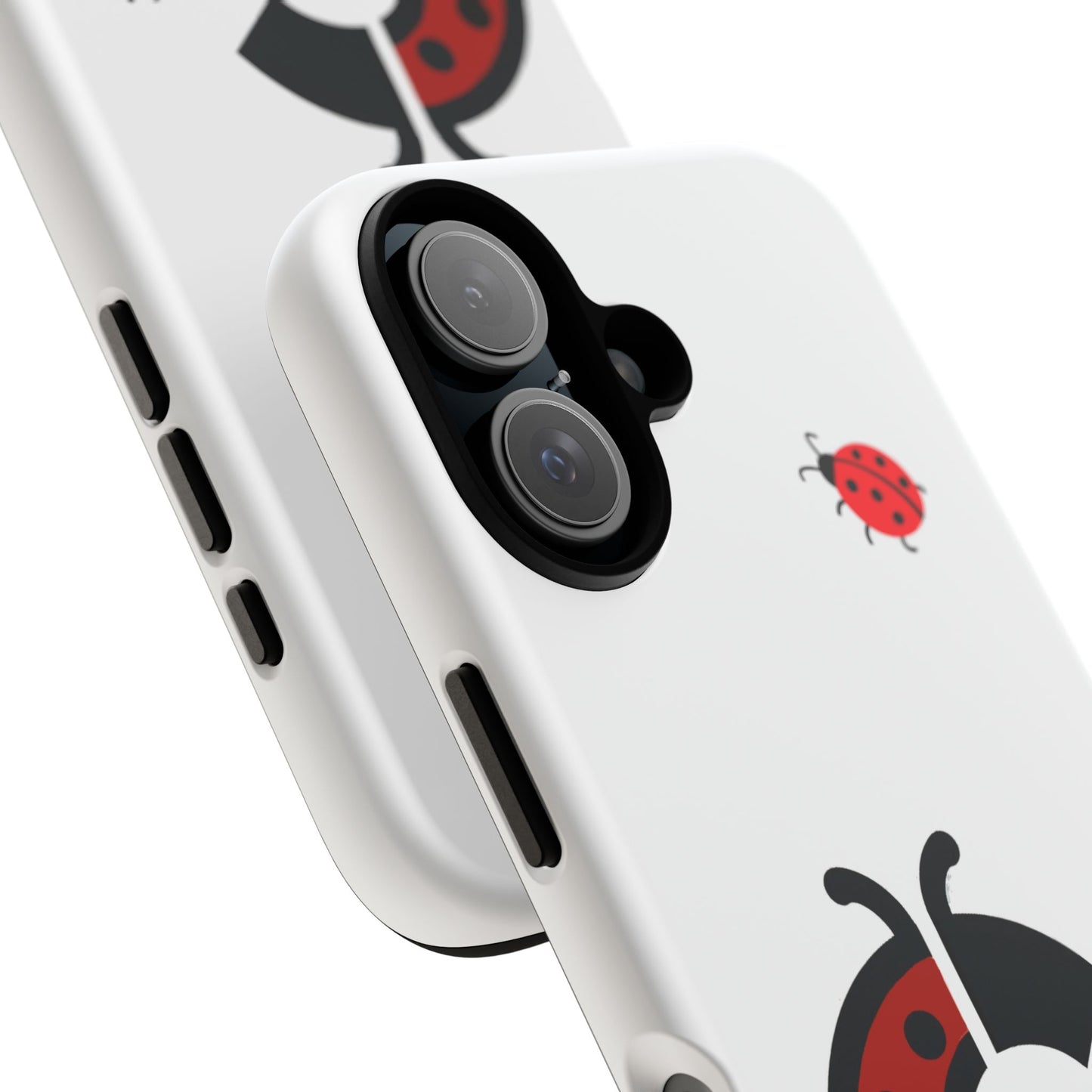 Ladybug Logo Tough Phone Case – Occibellas Protective iPhone Cover